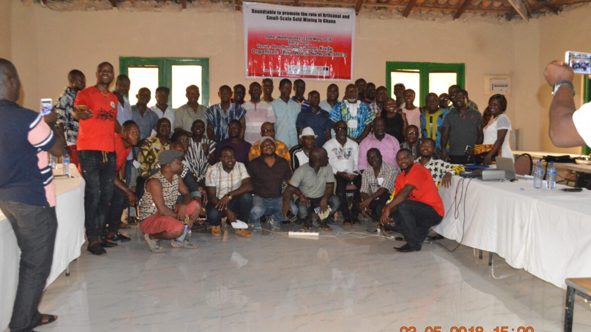 Report on The Roundtable to Promote the Role of Artisanal and Small-Scale Gold Mining in Ghana